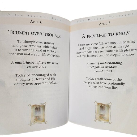 From the Heart One Minute Devotions 2003HC by Helen Steiner Rice - Picture 4 of 6